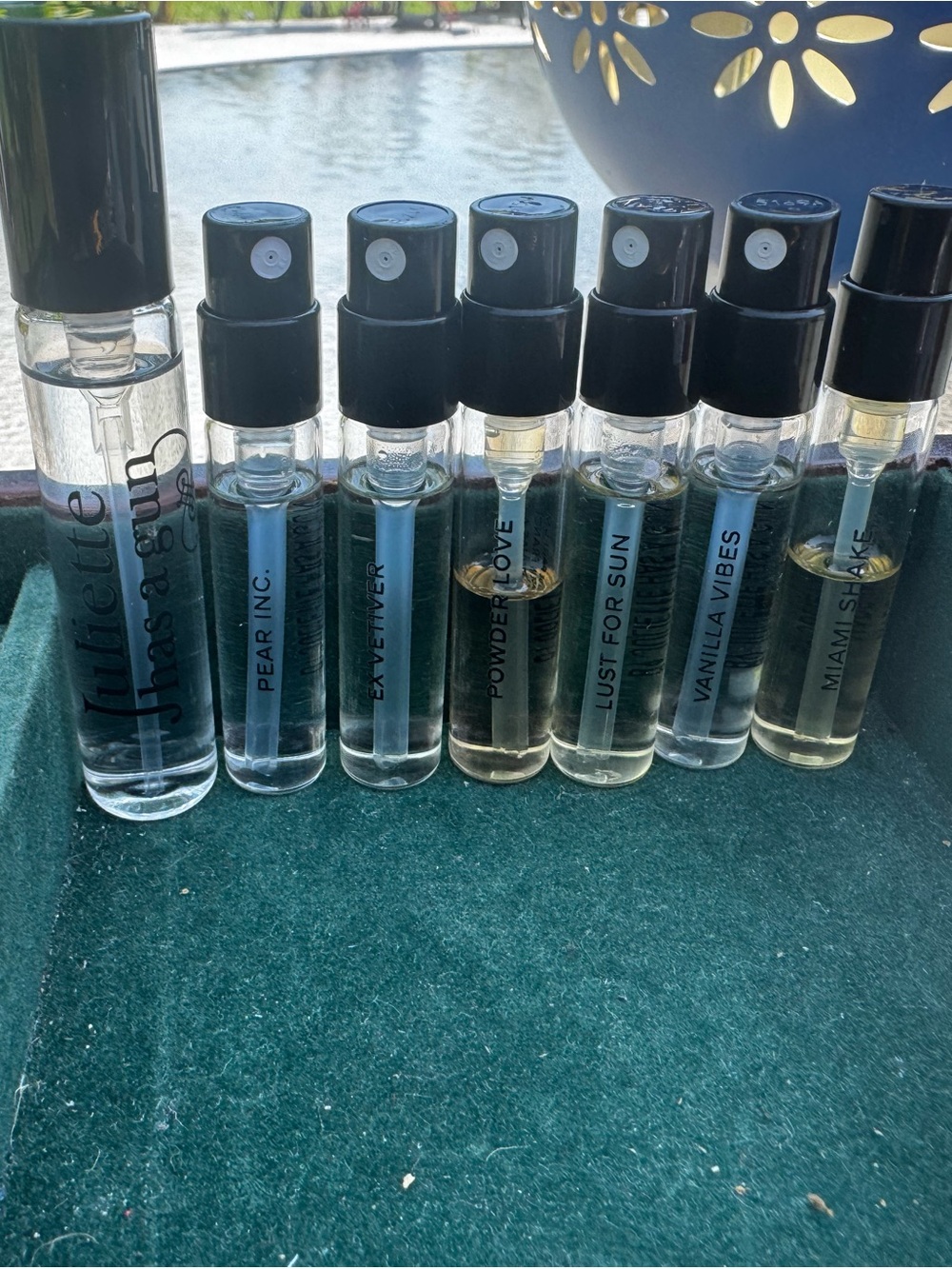 Juliette Has a Gun Travel Perfume Vial Set in Black
